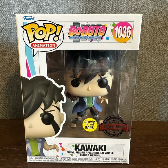 Funko Pop! Boruto - Kawaki #1036 (Glows) (Special Edition Exclusive) - Picture 1 of 6